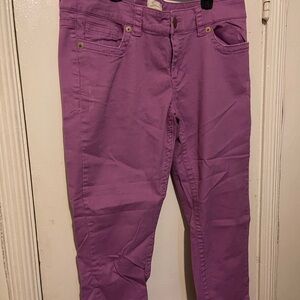 Seven7 Slim Skinny Jeans in Purple